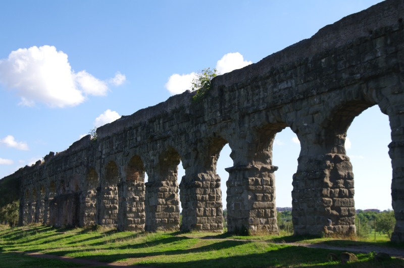 Parque dos Aquedutos em Roma